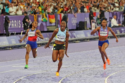 Paris 2024 Olympics: Julien Alfred delves into strategy she used to outrun Sha'Carri Richardson to the 100m gold medal