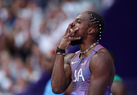 Paris 2024: Noah Lyles takes down Kishane Thompson to win USA's first Olympic title in 20 years