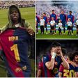 Rema and Olamide attended Barcelona vs Real Madrid friendly in the US.