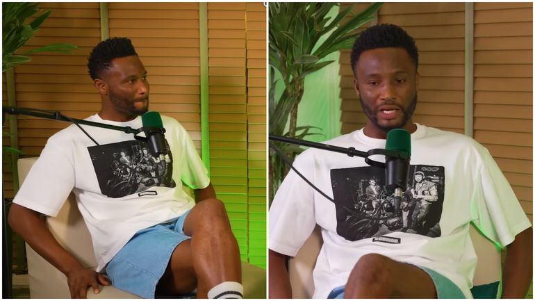 John Mikel Obi on his podcast.