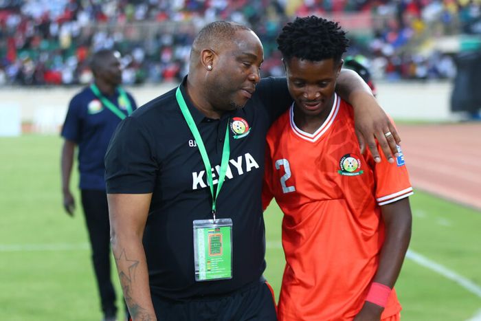 Harambee Stars: Benni McCarthy Explains Manzur Okwaro’s Defensive Midfield Role in CHAN 2024 Opener
