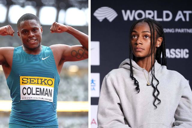 Christian Coleman and Sha'Carri Richardson