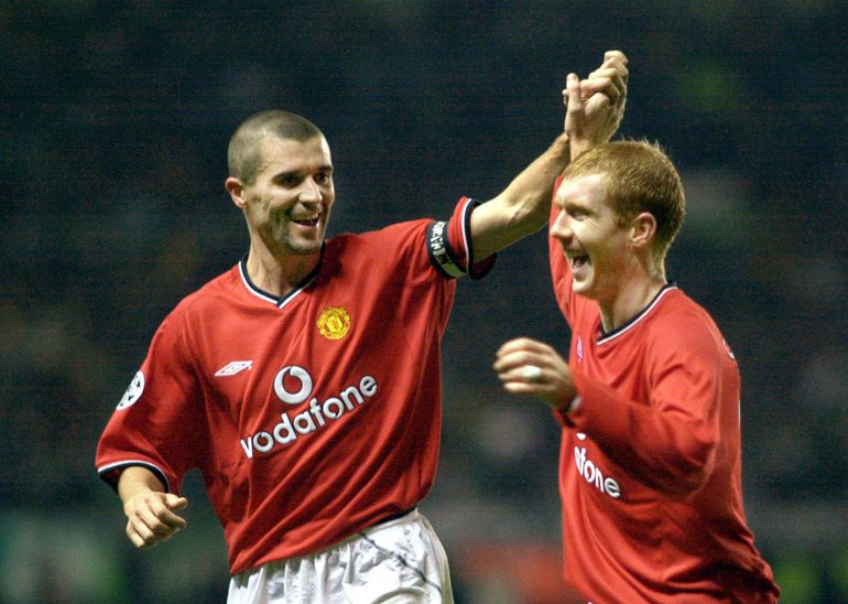 Roy Keane and Paul Scholes for Manchester United