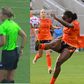 Alozie took down her opponent, who was through on goal after she was unable to control the ball from a throw-in. Image Credit - Houston Dash