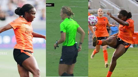 Michelle Alozie: Reactions as Nigerians and Houston Dash fans blame 'poor refereeing' for red card