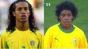 Is Ronaldinho her father? Miche Minnies:  Mamelodi Sundowns lookalike goes viral on social media