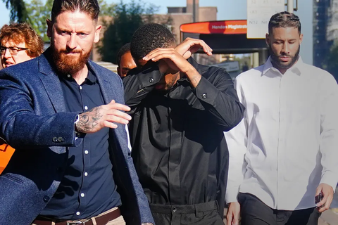 Reiss Nelson appears in court || Photo Credit: The Sun