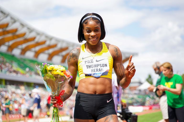 Elaine Thompson-Herah destroys field, blazing to her first sub-11s of the season