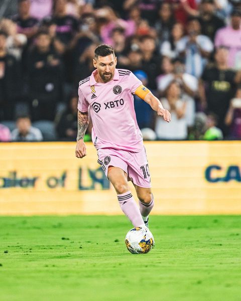 Sergio Busquets found Messi who gave Jordi Alba the ball to score Inter Miami's second in the 51st minute. - Image Credit - Inter Miami