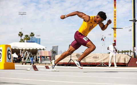 Dubem Nwachukwu finishes second at a professional meet in Italy