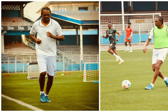 Nwankwo Kanu shocked fans after his return to training with Enyimba.