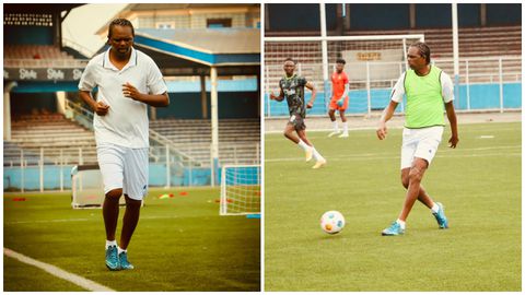 Nwankwo Kanu comeback: Super Eagles legend stuns fans with return to training