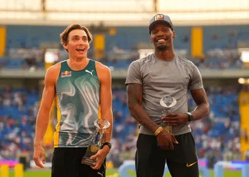 Mondo Duplantis on how Fred Kerley has helped him ahead of 100m showdown with Karsten Warholm