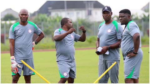 Top photos of Super Eagles in training ahead of AFCON 2025 qualifiers