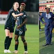 Watch Super Falcons star Deborah Abiodun beat IShowSpeed in a ball-juggling contest and tell him to visit Abuja and Lagos.