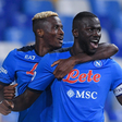 Kalidou Koulibaly of SSC Napoli celebrates after scoring second goal with Victor Osimhen || Image credit: Imago