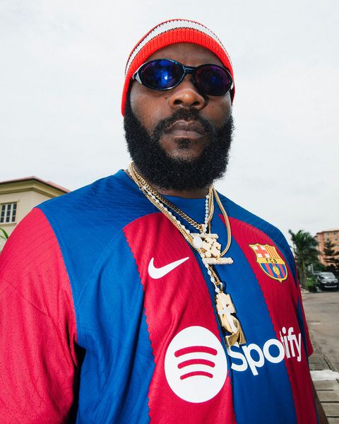 Barcelona put out a collaboration with Nigerian rapper, singer, and songwriter Tochukwu Gbubemi Ojogwu, popularly known as Odumodublvck  - X/Barcelon