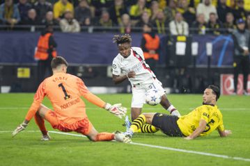 Dortmund vs AC Milan: Chukwueze struggles to impress as AC Milan settle for a draw in Germany