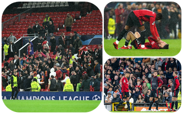 Man Utd fans angered as Galatasaray supporters invade home end during UCL loss