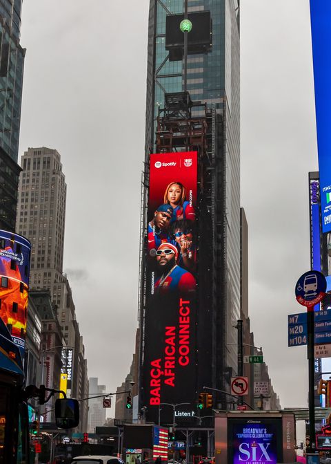Barcelona put out a collaboration with Nigerian rapper, singer, and songwriter Tochukwu Gbubemi Ojogwu, popularly known as Odumodublvck Nigerian singer, songwriter, and entertainer Teniola Apata, professionally known as Teni The Entertainer. X/Barcelona