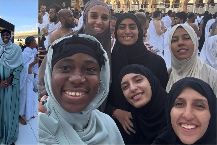 In Saudi Arabia, Super Falcons icon Asisat Oshoala compares Umrah visit to Disney Park.