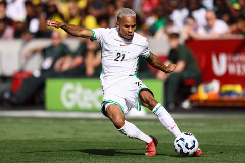 Felix Agu in action for Nigeria || Imago