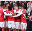 Arsenal displace Liverpool to move top of the Premier League table