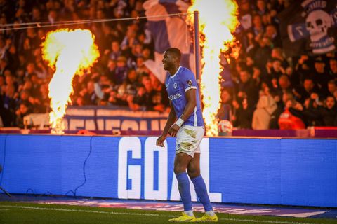 OnuGOAL! Super Eagles star Onuachu on FIRE, scores four goals for Genk in Charleroi rout