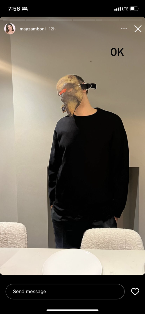 Mayara Zamboni got a Halloween gift for her boyfriend Leon Balogun(Instagram)