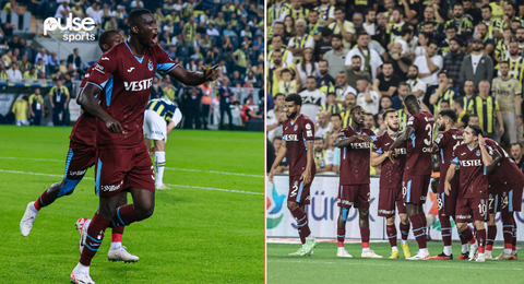 Super Eagles striker Paul Onuachu scores as Trabzonspor ends Fenerbahce's 21-game winning streak