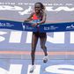 Defending champion Sharon Lokedi under the pump to deliver at New York City Marathon