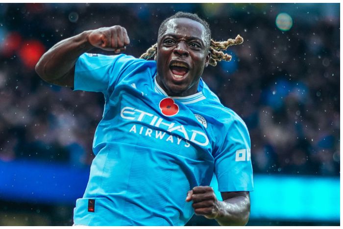 Jeremy Doku made Premier League history for Manchester City. (Photo Credit: Imago)