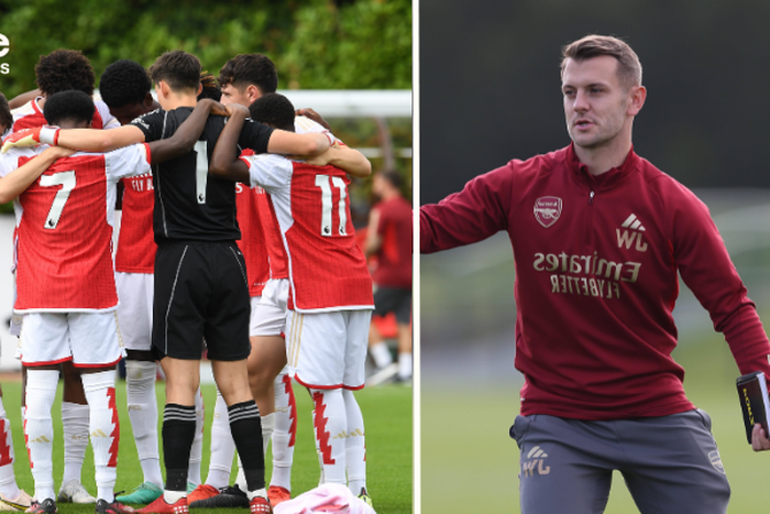 Jack Wilshere's Arsenal Under-18s missed their way and went to Bournemouth instead of Brighton