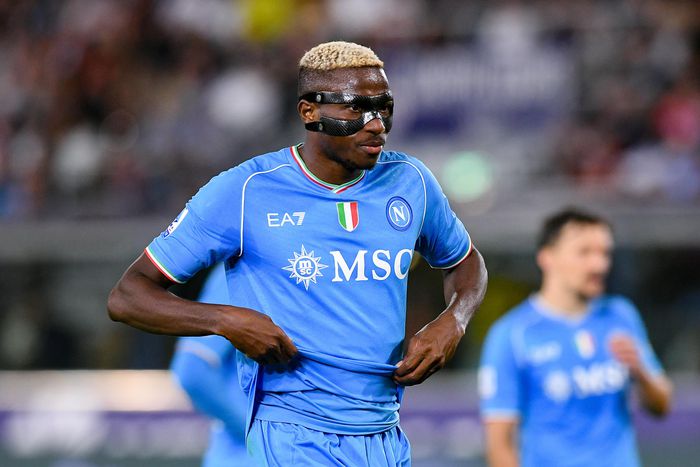 Nigeria and Napoli striker Victor Osimhen is the favourite to win the African footballer of the year || Image Getty