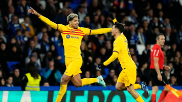 Araujo steals it late for lacklustre Barcelona against Real Sociedad