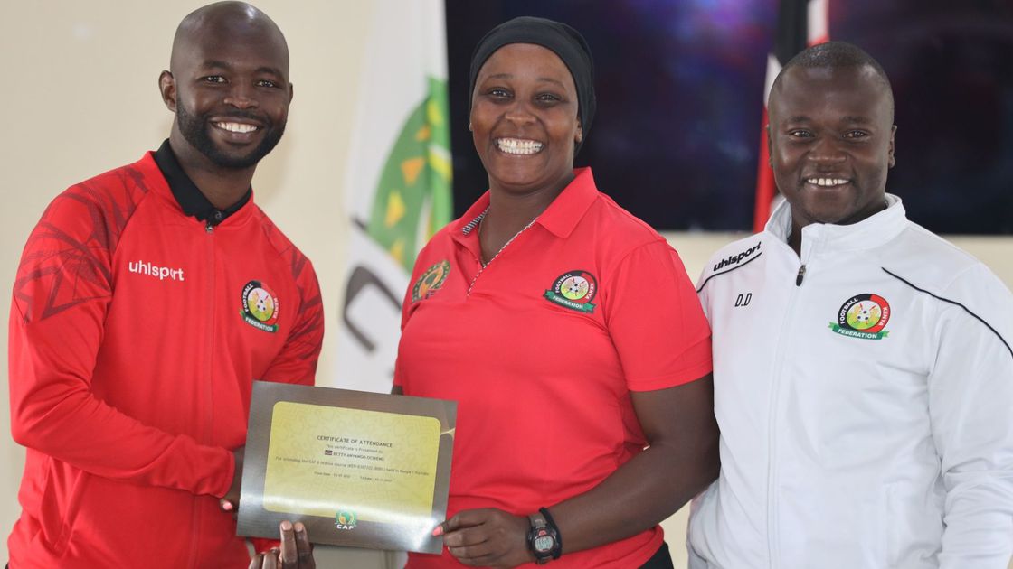 Kenyan football horizon brightens as new batch of CAF B license coaches
