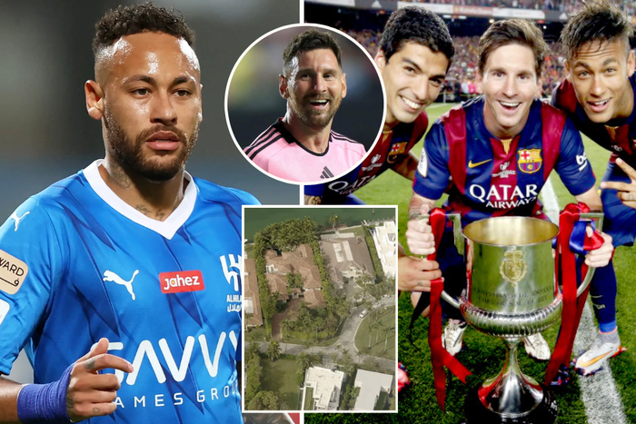 Neymar READY for potential Messi reunion as Al Hilal star lavishes ₦47.6 BILLION on new Miami estate