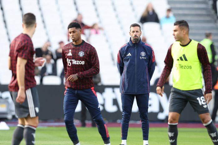 Manchester United players during training | Imago