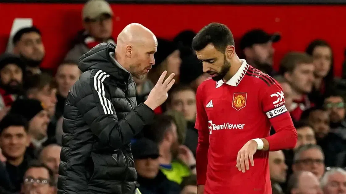 ‘I feel responsible’ – Bruno Fernandes apologises to Erik Ten Hag