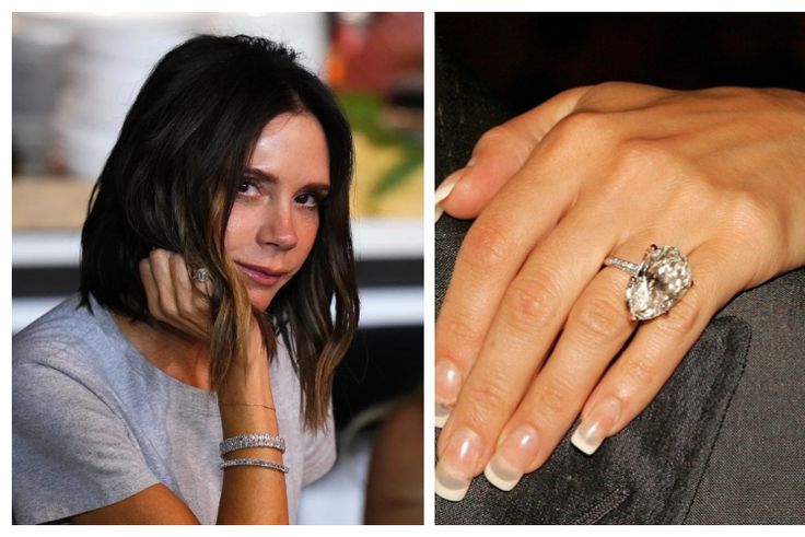 Victoria Beckham turns up in diamonds