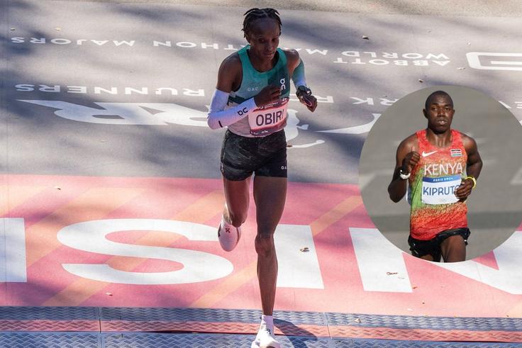 Hellen Obiri misses Ksh6.4m Marathon Majors windfall by just one point as Benson Kipruto claims men’s prize