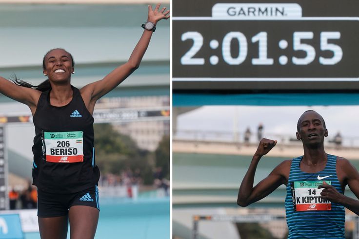 Amane Beriso and Kelvin Kiptum stun the marathon world with victories in Valencia