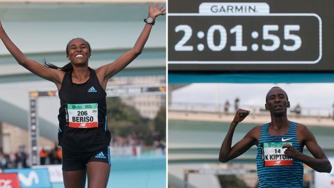Amane Beriso and Kelvin Kiptum stun the marathon world with victories in Valencia