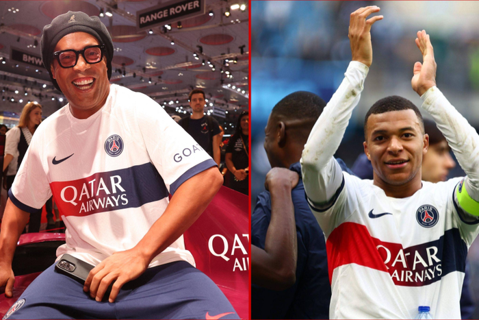 Ronaldinho wants Mbappe to win Ballon d'Or at PSG || Image credit: Imago