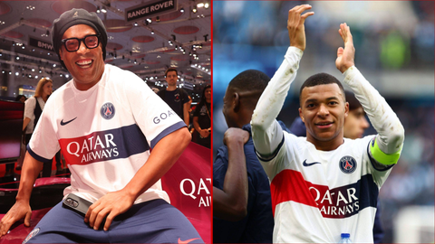 Ronaldinho wants his 'friend' Mbappe to win Ballon d'Or at PSG