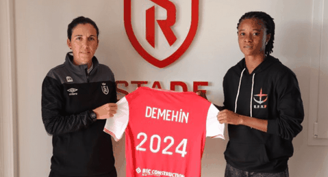 Tosin Demehin (Stade Reims) || Credit: Soccernet