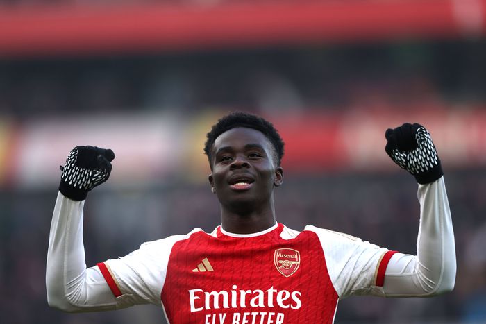 Arsenal star Bukayo Saka || Credit: Imago