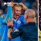 Manchester City striker Erling Haaland was left irate by referee Simon Hooper