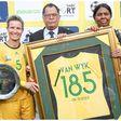 Janine van Wyk honoured by South Africa.
