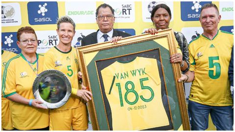 South Africa’s Janine van Wyk quits after breaking record as Africa’s most-capped footballer ever